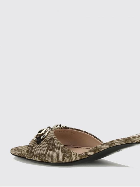 26SS 구찌 홀스빗 슬라이드 샌들 853672KY980 9744 Beige - GUCCI