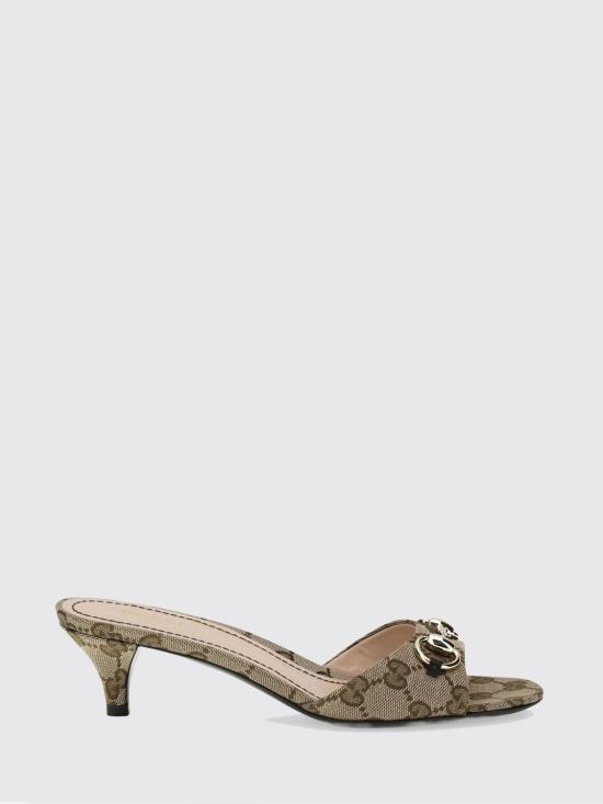 26SS 구찌 홀스빗 슬라이드 샌들 853672KY980 9744 Beige