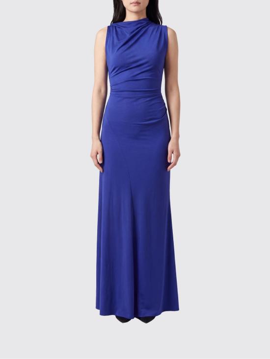 26SS 빅토리아 베컴 롱 원피스 1226JDR007233A 9804 Blue