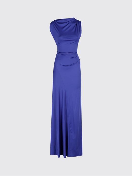 26SS 빅토리아 베컴 롱 원피스 1226JDR007233A 9804 Blue - VICTORIA BECKHAM
