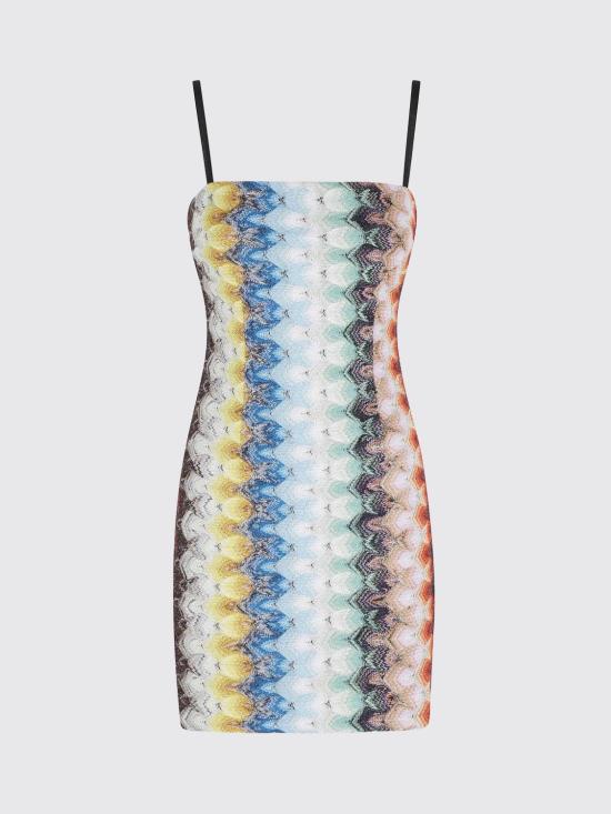 26SS 미소니 미디 원피스 DS26SG3XBR015J SMSNV Multicolor - MISSONI