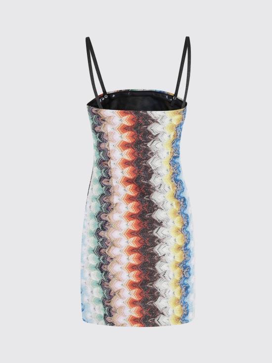 26SS 미소니 미디 원피스 DS26SG3XBR015J SMSNV Multicolor - MISSONI