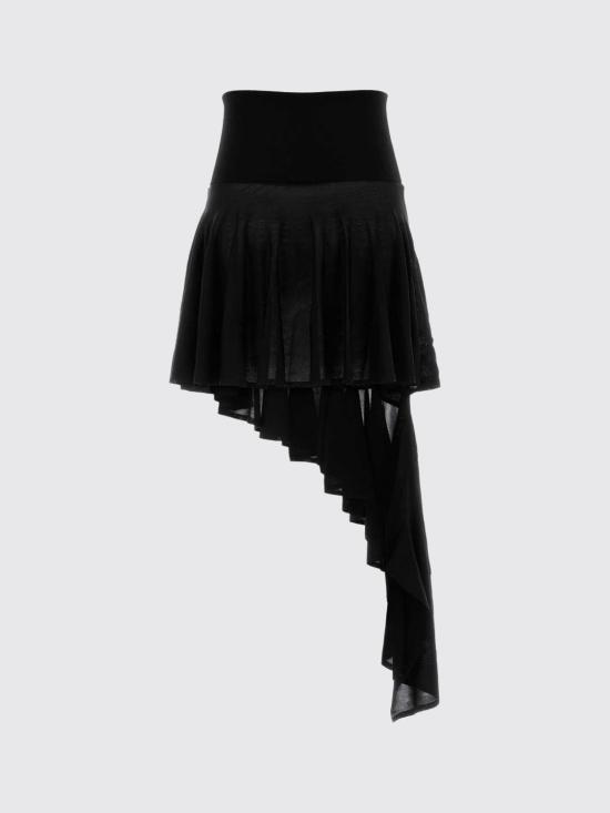 26SS 알라이아 미디 스커트 AA9J2552K177C 995 Black - ALAIA