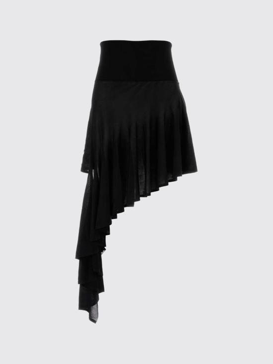 26SS 알라이아 미디 스커트 AA9J2552K177C 995 Black - ALAIA