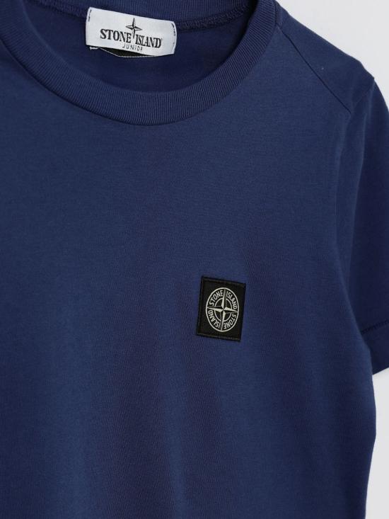26SS [키즈] 스톤 아일랜드 티셔츠 2100002S0047 V0028 Marine - STONE ISLAND