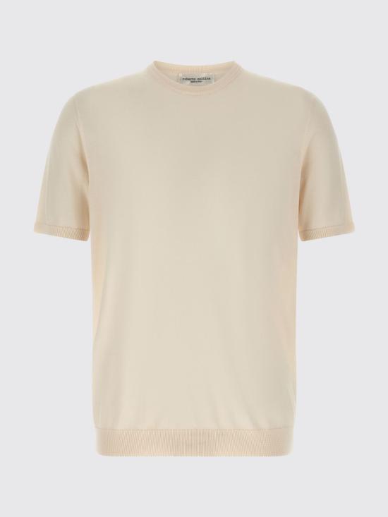 26SS 로베르토 콜리나 스웨터 261MYA10021 02 Beige - ROBERTO COLLINA