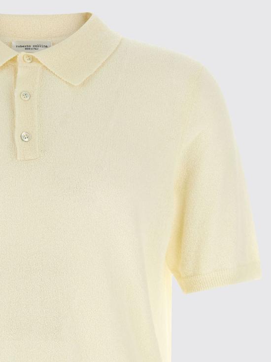26SS 로베르토 콜리나 폴로 티셔츠 261MYA44024 02 Beige - ROBERTO COLLINA