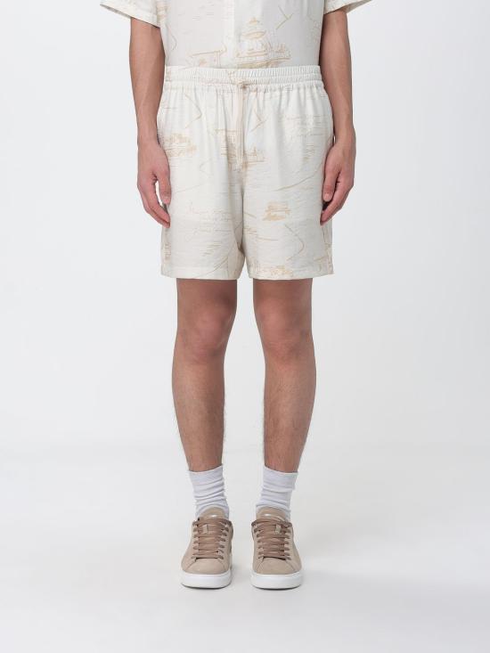 26SS 메종키츠네 숏팬츠 QM01402WW9103 0522 Nude