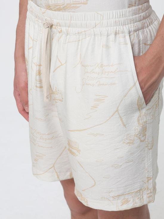 26SS 메종키츠네 숏팬츠 QM01402WW9103 0522 Nude - MAISON KITSUNE