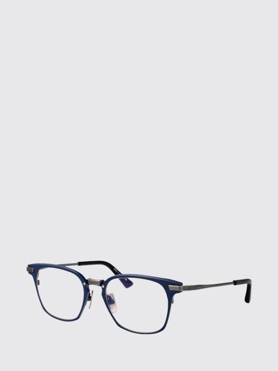 26SS 디타 안경 DTX167 A 03 MATTE NAVY ANTIQUE SILVER W CLEAR Blue