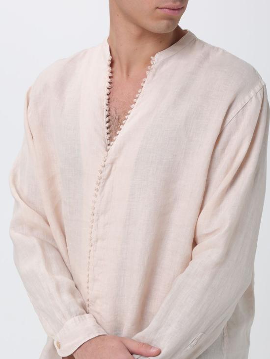 26SS 엠포리오 아르마니 긴팔 셔츠 EM002406AF15799 U1079 Hazel - EMPORIO ARMANI