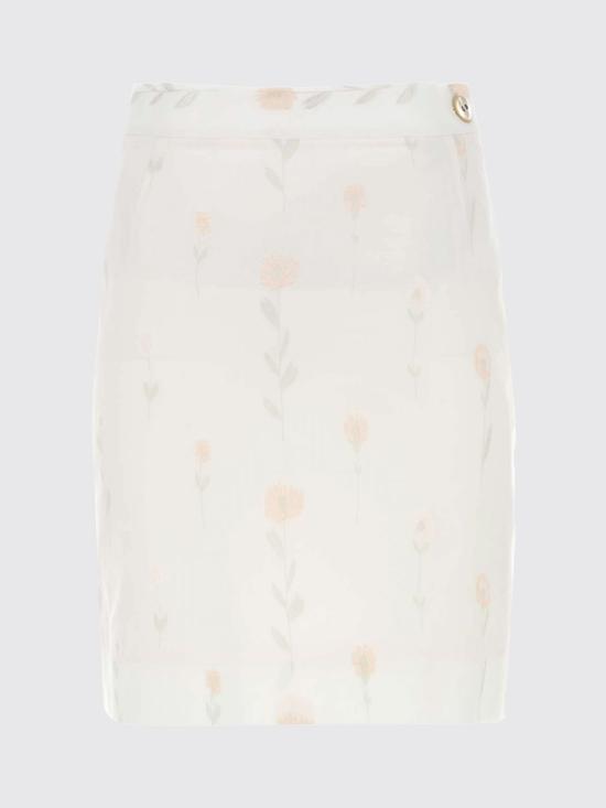 26SS 비비안웨스트우드 미디 스커트 1K010030W01EN A207 White - VIVIENNE WESTWOOD