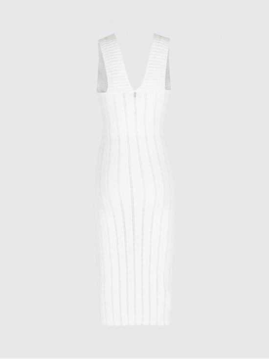 26SS 엘리자베타프랜치 미디 원피스 AM36B62E2 360 Ivory - ELISABETTA FRANCHI