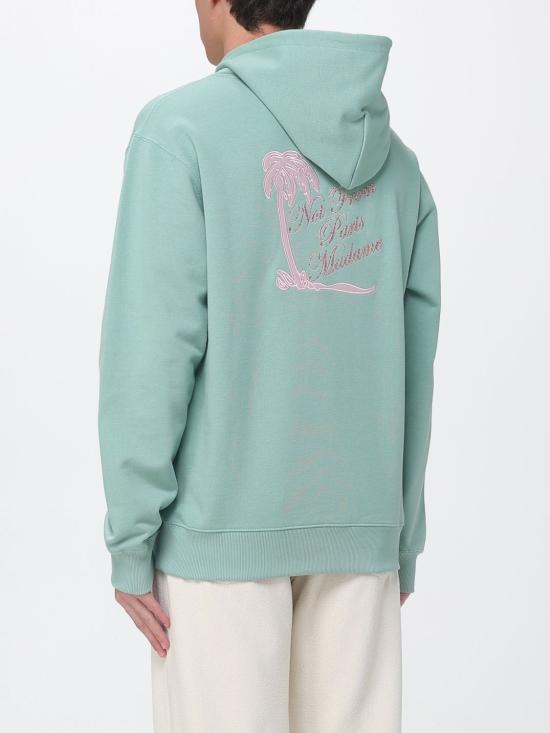 26SS 드롤드무슈 후드 티셔츠 KHO204CO127 WG Green - DROLE DE MONSIEUR