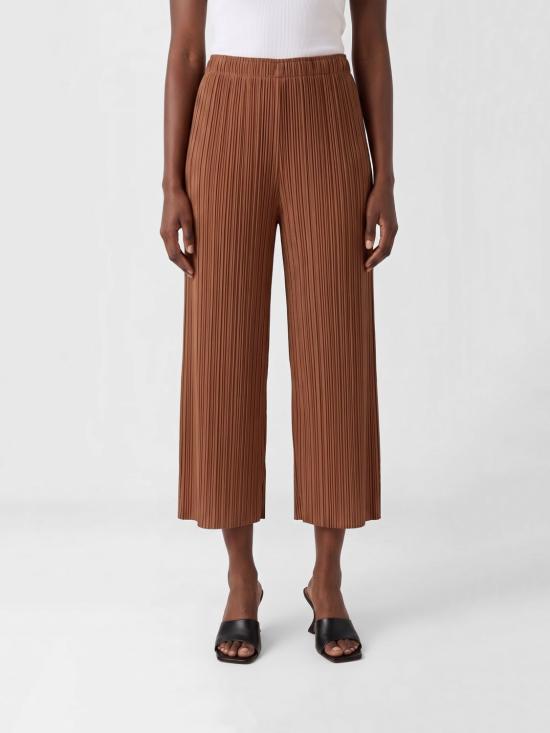 26SS 플리츠플리즈 팬츠 PP66JF134 44 Brown