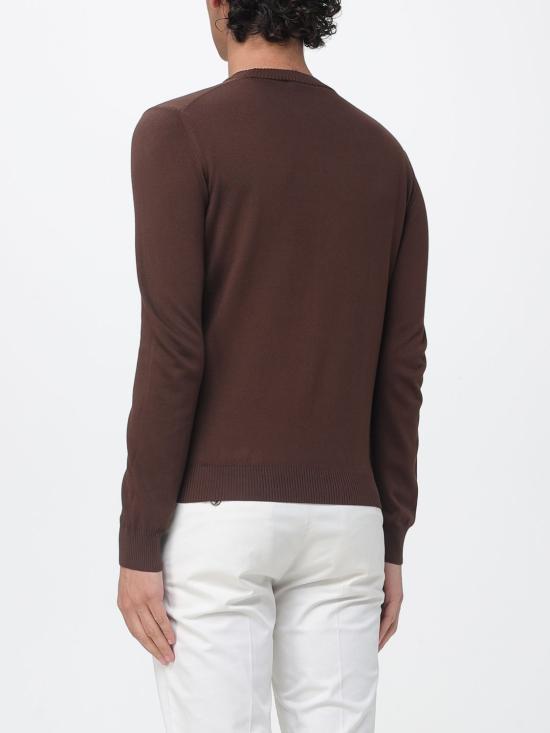 26SS 브룩스 필드 스웨터 203E A031 0986 Brown - BROOKSFIELD