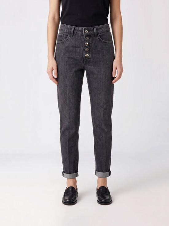 26SS 돈답 데님 팬츠 DP26BLDFE330DLZ7 999 Black