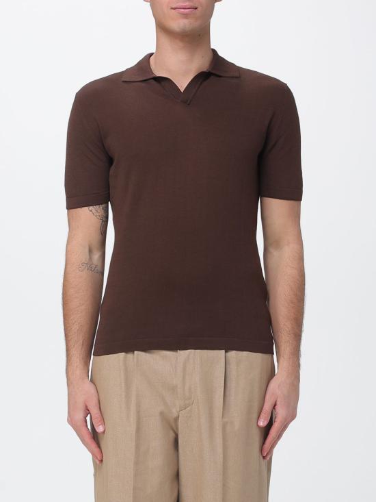 26SS 브룩스 필드 폴로 티셔츠 203C A010 0986 Brown