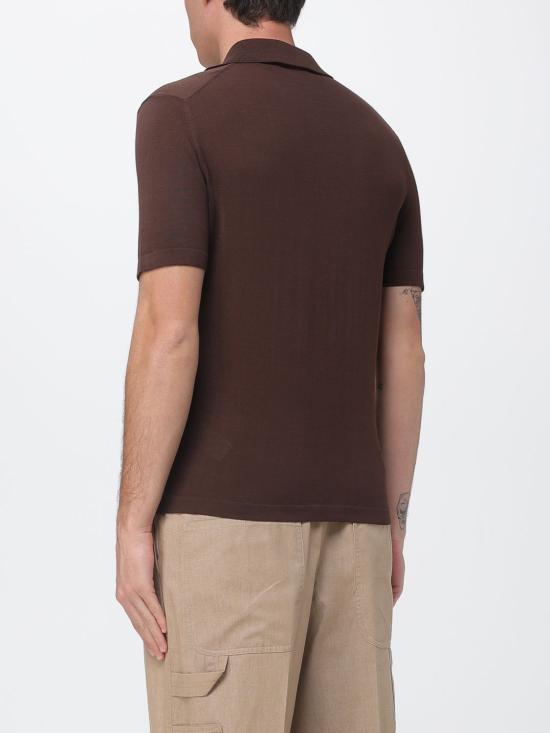 26SS 브룩스 필드 폴로 티셔츠 203C A010 0986 Brown - BROOKSFIELD