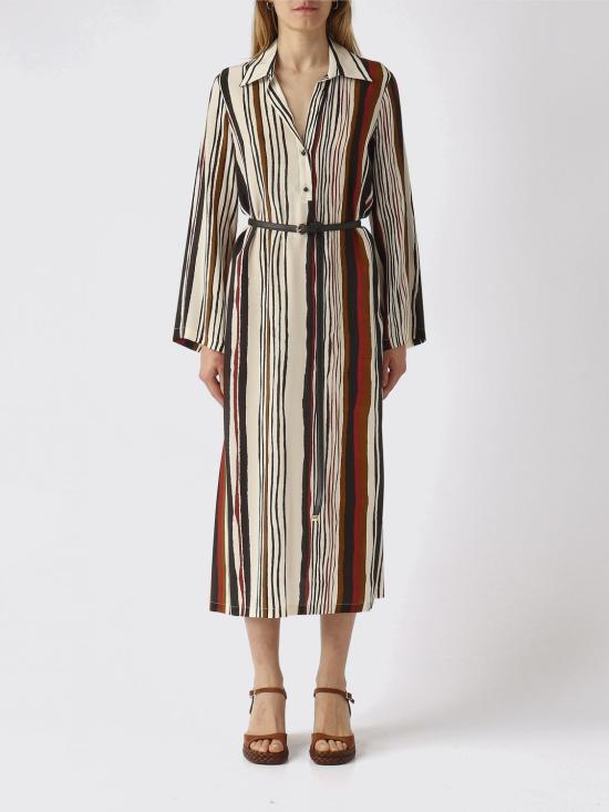 26SS 막스마라 스튜디오 롱 원피스 2616221112600 002 Yellow Cream