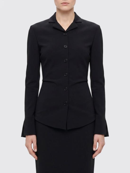 26SS 질샌더 셔츠 J03DL0225J20357 001 Black