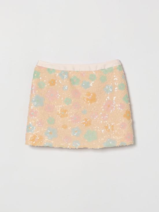 26SS [키즈] 시모네타 스커트 SY7A21U0277 500MC Pink - SIMONETTA