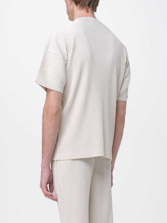 26SS 옴므 플리세 이세이 미야케 반팔 티셔츠 HP66JK033 42 Beige - HOMME PLISSE' ISSEY MIYAKE