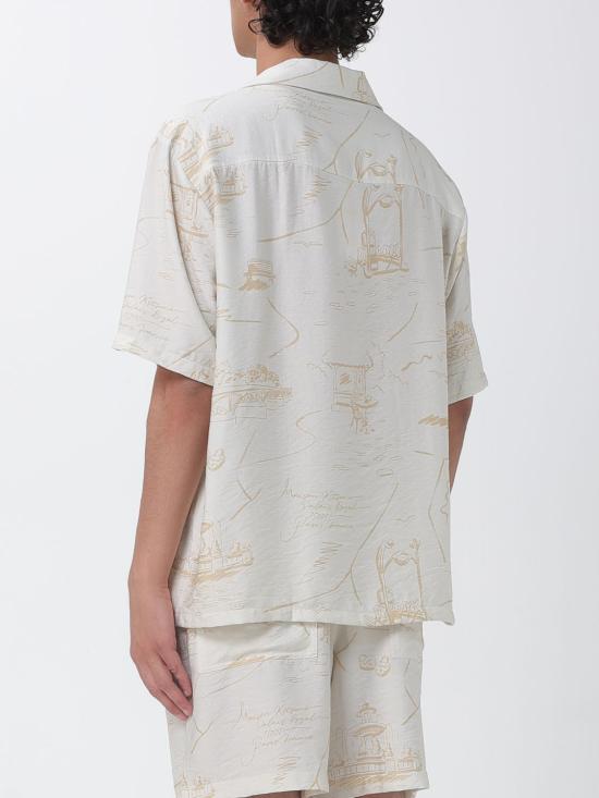 26SS 메종키츠네 반팔 셔츠 QM00404WW9103 0522 Nude - MAISON KITSUNE