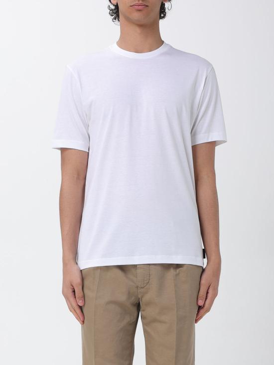 26SS 자노네 반팔 티셔츠 810324ZQ317 Z0001 White