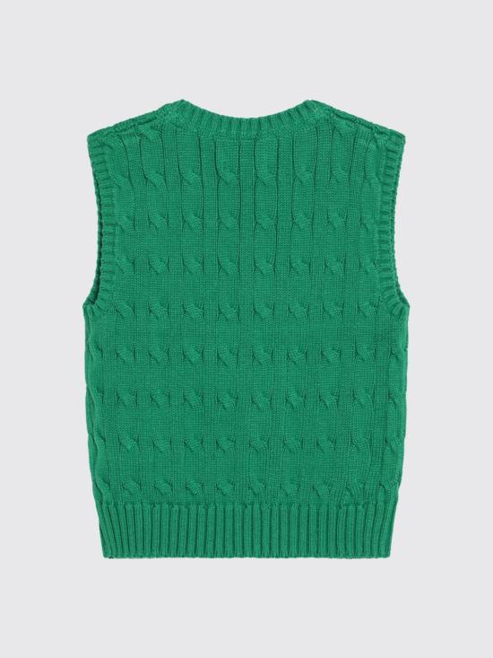 26SS [키즈] 폴로 랄프로렌 베스트 323702300 500 Green - POLO RALPH LAUREN