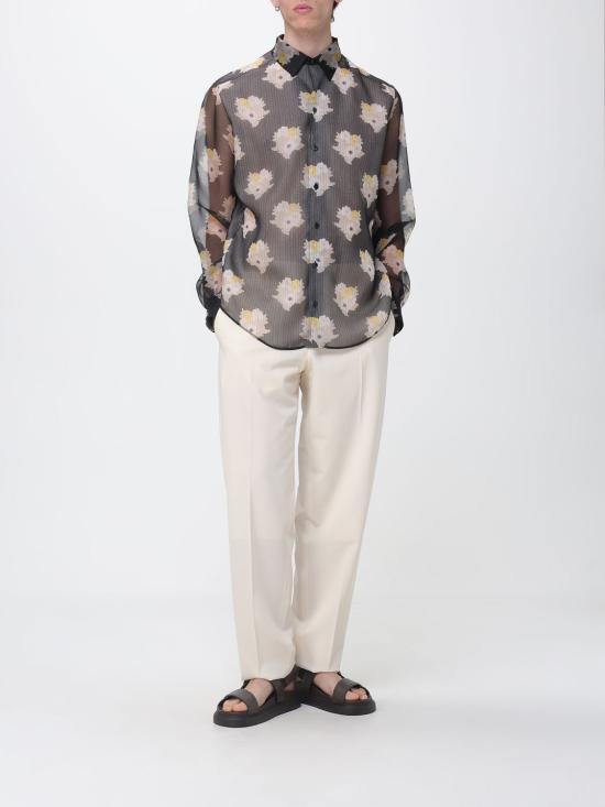 26SS 펜디 긴팔 셔츠 FS1357AYX7 F0QA1 Red - FENDI