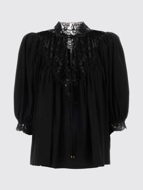 26SS 끌로에 블라우스 CH26SHT38005 001 Black - CHLOE