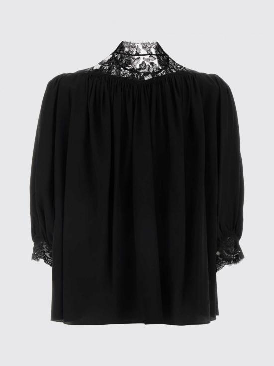 26SS 끌로에 블라우스 CH26SHT38005 001 Black - CHLOE