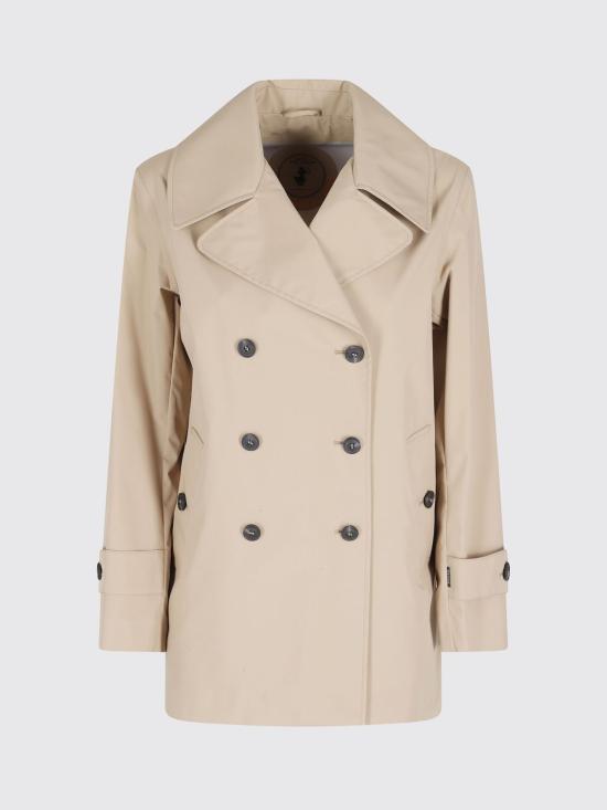 26SS 세이브더덕 트렌치 코트 D31600WGRIN22 40015 Brown - SAVE THE DUCK