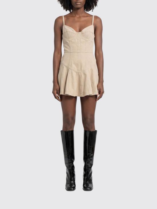 26SS 디스퀘어드2 숏 원피스 S75CV0978D30026 111 Beige