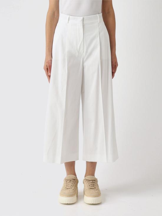 26SS 막스마라 스튜디오 팬츠 2616131112600 001 White
