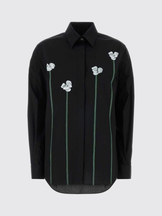 26SS 모스키노 셔츠 261D02210431 1555 Black - MOSCHINO