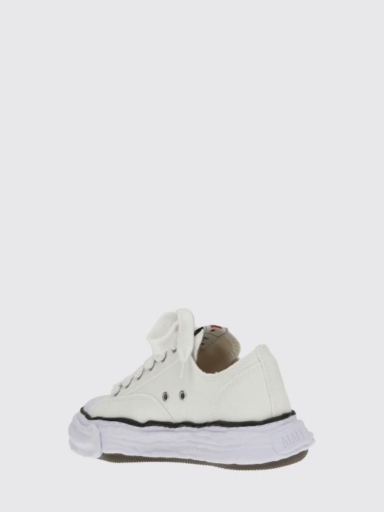 26SS 메종 미하라 야스히로 피터슨23 OG 솔 캔버스 로우탑 A11FW702 White - MAISON MIHARA YASUHIRO