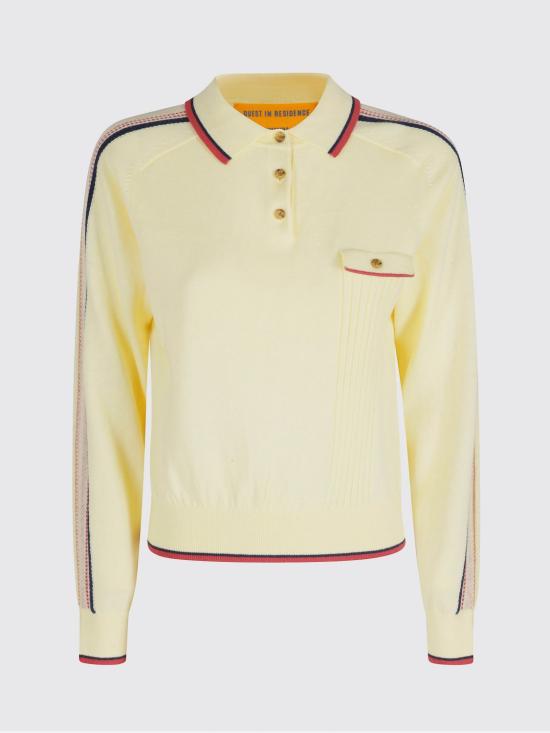 26SS 게스트 인 레지던스 폴로 티셔츠 W41030JL MIS Beige - GUEST IN RESIDENCE