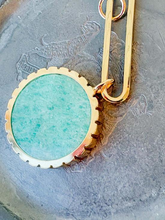  탯치 목걸이/팬던트 Thatch Odeon Amazonite Drop Charm - THATCH