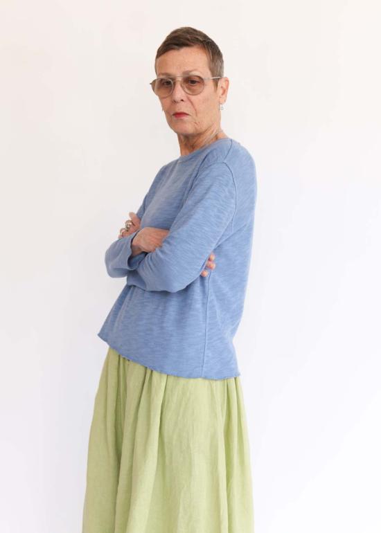  일레븐 스티치 긴팔 티셔츠 리플렉션 티셔츠 - ELEVEN STITCH