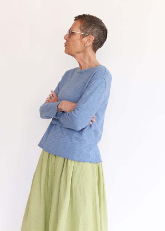  일레븐 스티치 긴팔 티셔츠 리플렉션 티셔츠 - ELEVEN STITCH