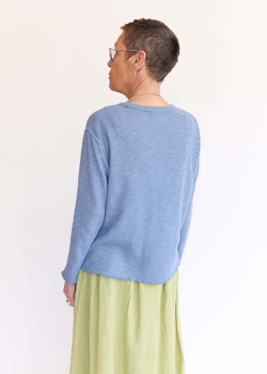  일레븐 스티치 긴팔 티셔츠 리플렉션 티셔츠 - ELEVEN STITCH