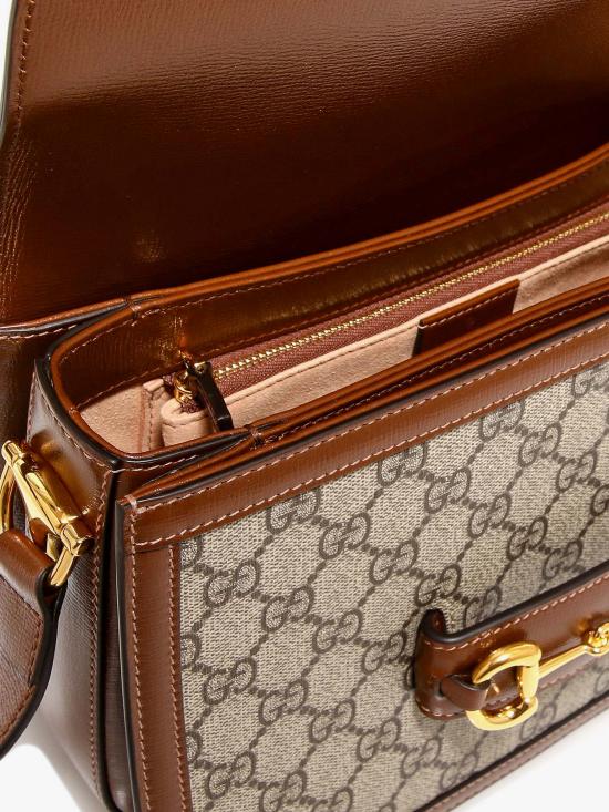 26SS 구찌 홀스빗 1955 숄더백 602204 92TCG 8563 BROWN DOM - GUCCI