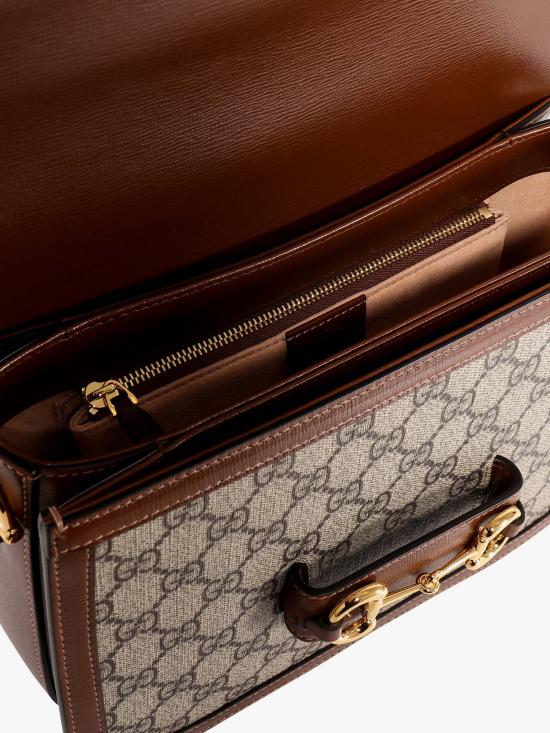 26SS 구찌 홀스빗 1955 숄더백 602204 92TCG 8563 BROWN DOM - GUCCI