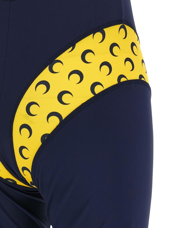  마린세르 바디수트 티셔츠 마린 세르 애슬레저 캣수트 점프수트 블루 - MARINE SERRE