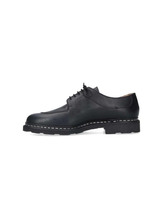  파라부트 로퍼 레이스업 더비 플랫 슈즈 블랙 - PARABOOT