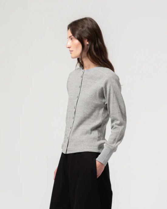  걸스오브더스트 가디건 Girls Of Dust 밀리터리 립 버튼다운