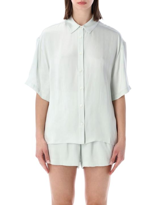  애니빙 셔츠 아니네 빙 코코 텐셀 셔츠 연녹색