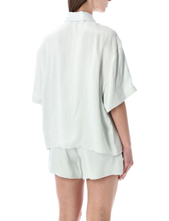  애니빙 셔츠 아니네 빙 코코 텐셀 셔츠 연녹색 - ANINE BING